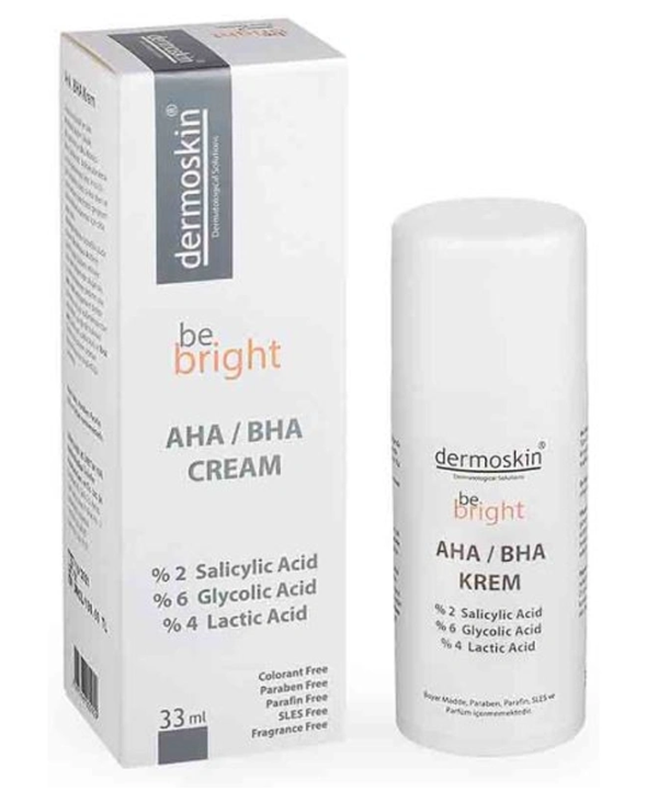 Dermoskin Be Bright AHA - BHA Krem 33 ml