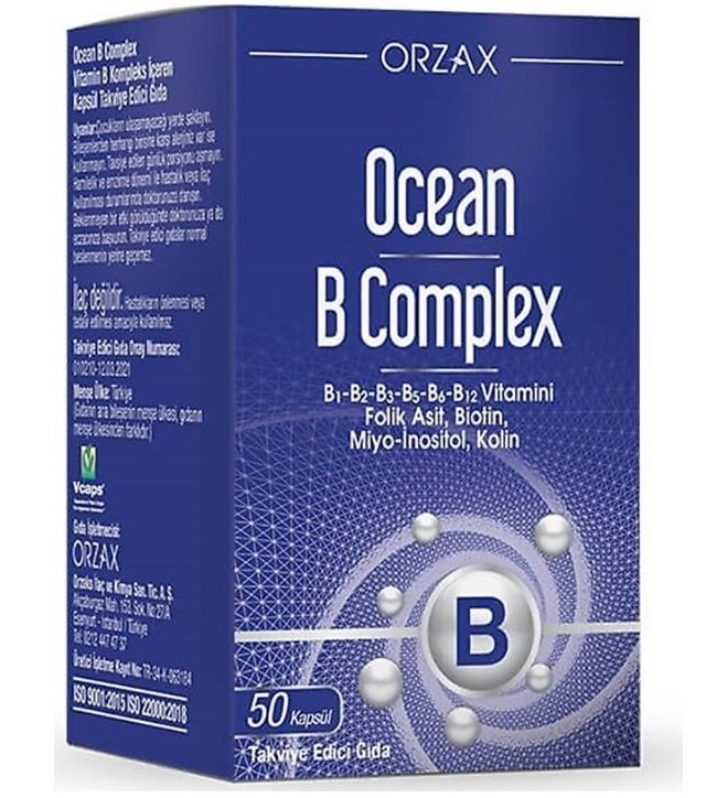 Ocean B Complex 50 Kapsül