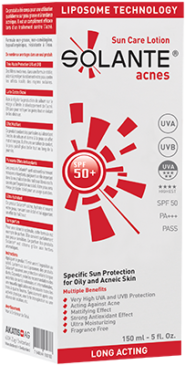 Solante Acnes Sun Care Lotion Spf50+ 150ml