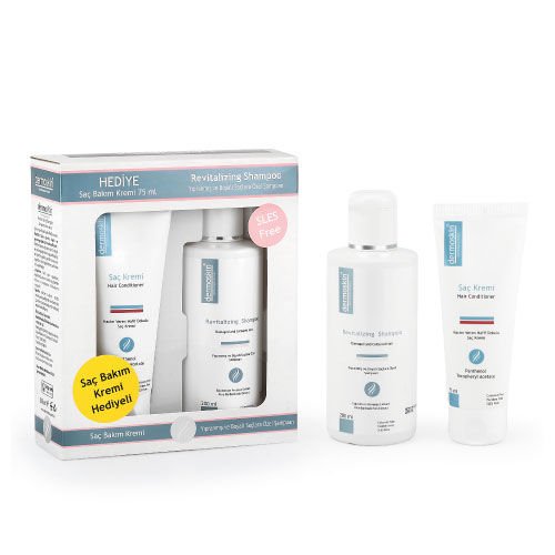 ​Dermoskin Revitalizing Shampoo 200ml+Hair Conditioner 75ml HEDİYE