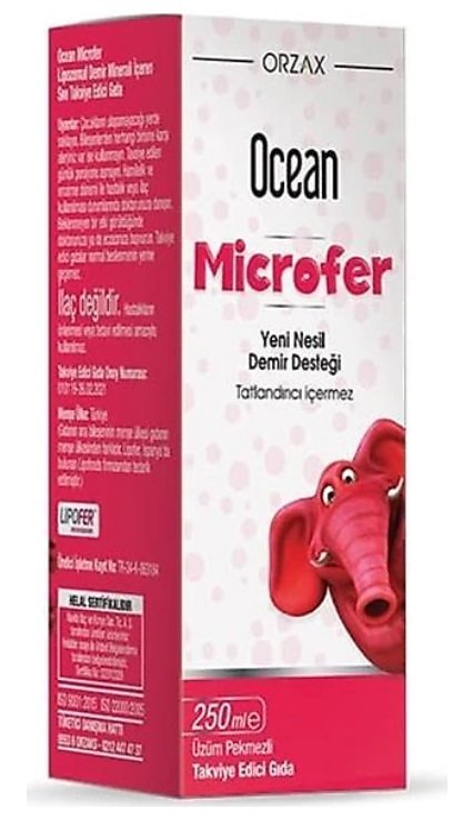 Ocean Microfer Şurup 250 ml