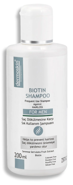 Dermoskin Biotin Şampuan Erkek 200 ml