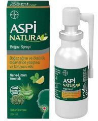 Aspi NATURA Boğaz Spreyi 20 ml