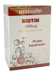 Prozinc Probiotin Biotin Takviye Edici Gıda 50 Kapsül