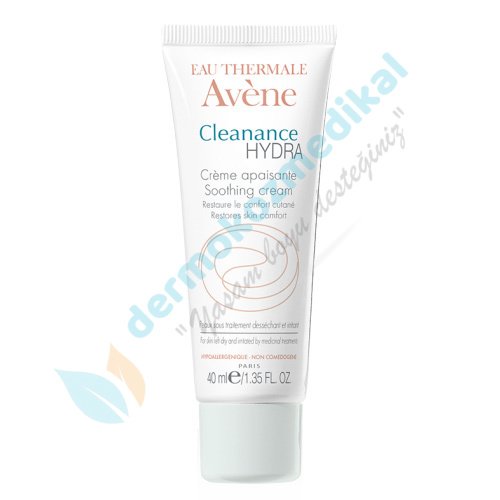 Avene Cleanance Hydra Creme Apaisante 40ml-İsotretinoin Tedavisi İçin Destekleyici Bakım Kremi