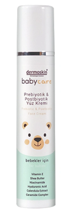 Dermoskin BabyCare Prebiyotik ve Postbiyotik Yüz Kremi 50 ml