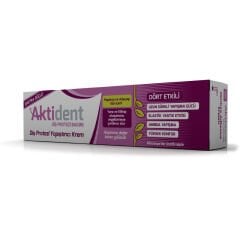 Aktident Diş Protezi Yapıştırıcı Krem 40gr