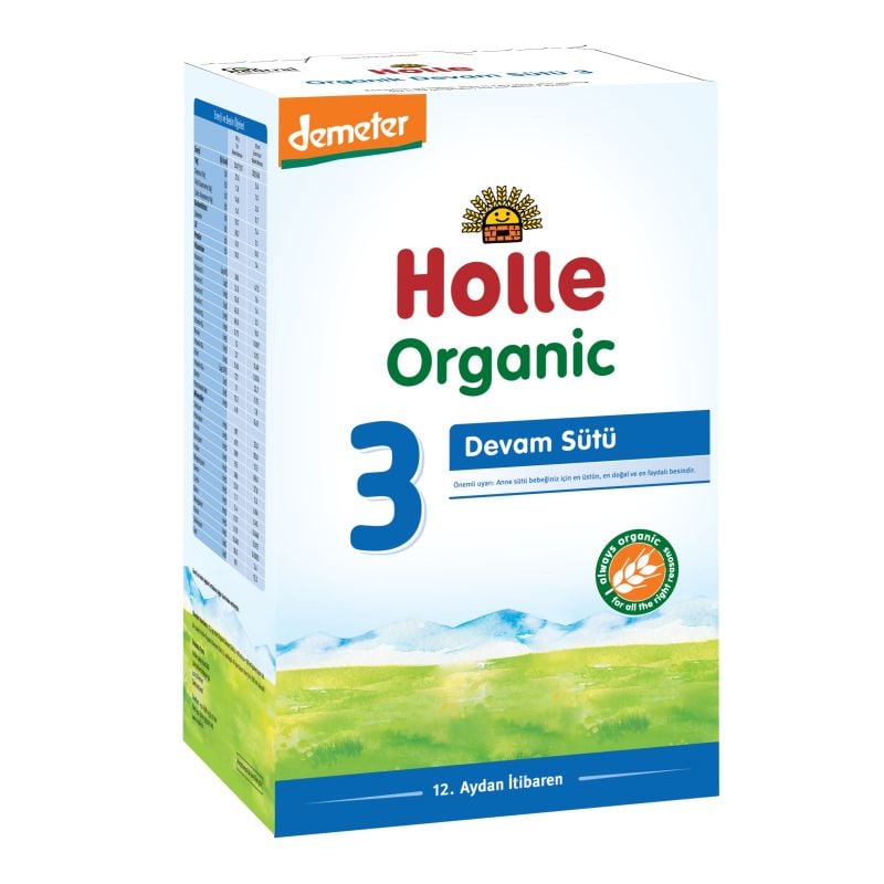 Holle Organik Bebek Sütü 3 600 Gr
