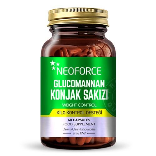 Neoforce Glucomannan Konjak Sakızı 60 Kapsül