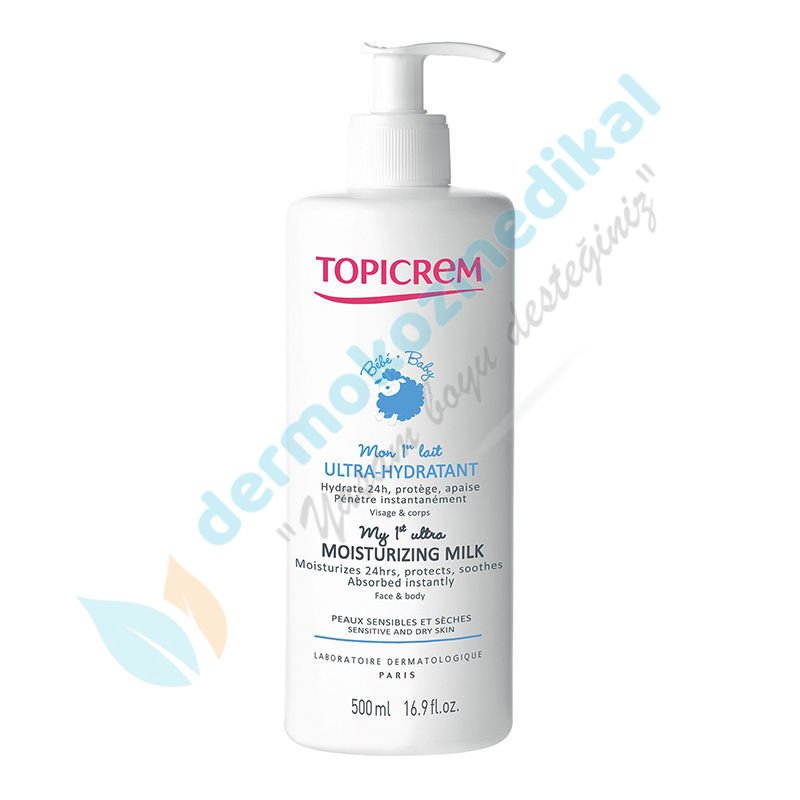 Topicrem Ultra-Hydratant Moisturizing Milk 500ml