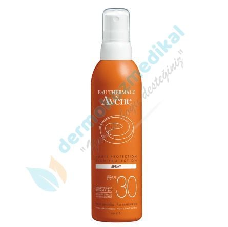 Avene Spf 30+ Güneş Koruyucu Sprey 200ml (Tüm Ciltler İçin Yüksek Faktörlü Güneşten Koruma Spreyi)