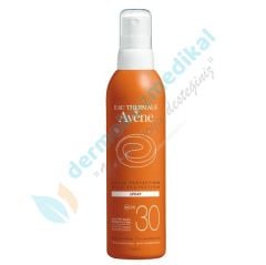 Avene Spf 30+ Güneş Koruyucu Sprey 200ml (Tüm Ciltler İçin Yüksek Faktörlü Güneşten Koruma Spreyi)