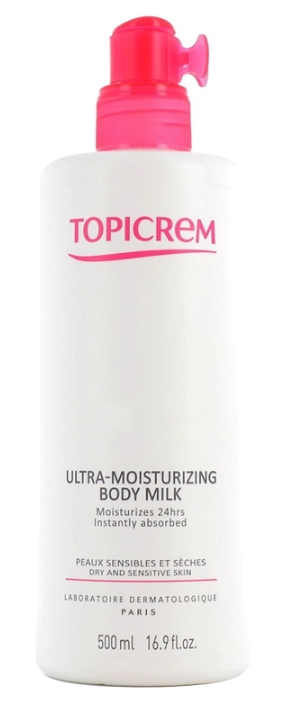 Topicrem Ultra Moisturizing Body Milk 500ml