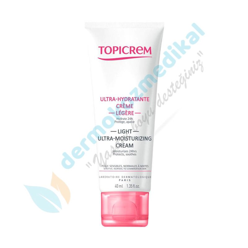 Topicrem Ultra Hydratante Ultra Moisturizing Cream Legere 40ml