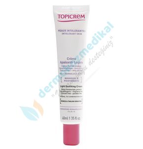 Topicrem Soothing Cream Light 40 ml (Normal Ciltler İçin Yüz Kremi)