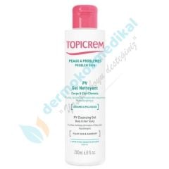 Topicrem PV Cleansing Gel Body Hair 200ml
