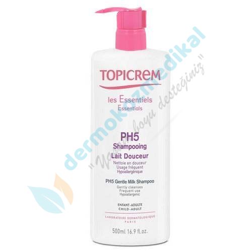 Topicrem PH5 Lait Douceur Yumuşak Süt Şampuan 500ml