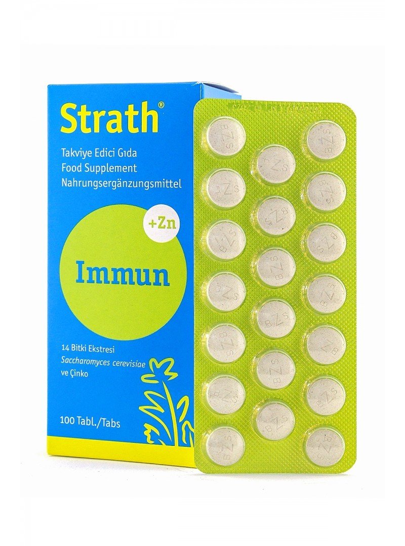 Strath Immun Takviye Edici Gıda 100 Tablet