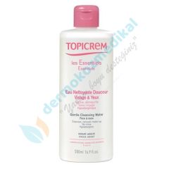 Topicrem Gentle Cleansing Water Face&Eyes 500ml