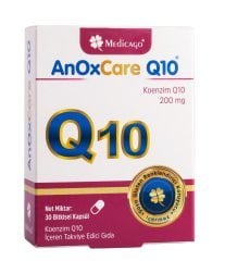 AnoxCare Q10 Koenzim Q10 200mg 30 Kapsül