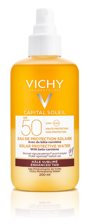 Vichy Capital Soleil Solar Protective Water Enhanced Tan SPF 50 200 ml