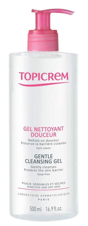 Topicrem Gentle Cleansing Gel Body&Hair 500ml