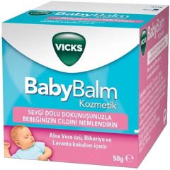 Vicks BabyRub Bebekler için Nemlendirici 50gr