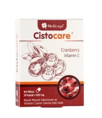 Cistocare Cranberry Vitamin C 30 Kapsül