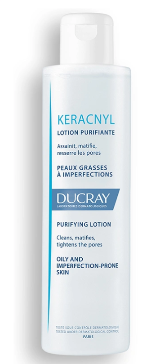 Ducray Keracnyl Losyon 200 ml ( Yağlı ve Akneli ciltler için matlaştırıcı ve arındırıcı losyon )