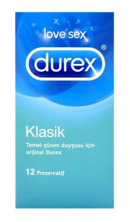 Durex Klasik 12li Prezervatif