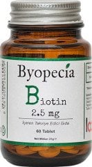 Byopecia Biotin 2.5 mg 60 Tablet