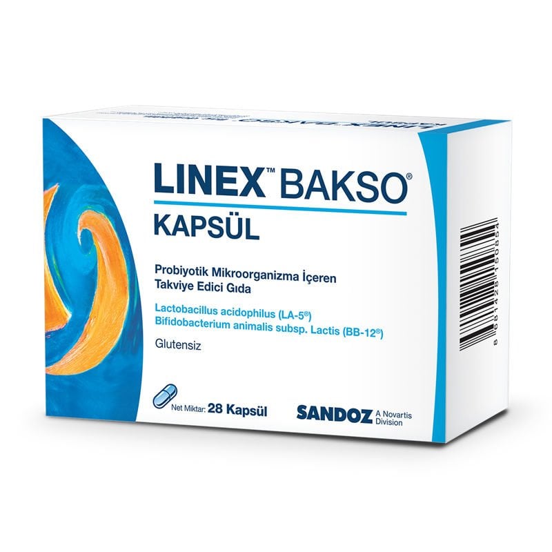 Sandoz Linex Bakso Kapsül 28 Kapsül