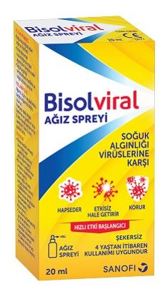 Bisolviral Ağız Spreyi 20 ml