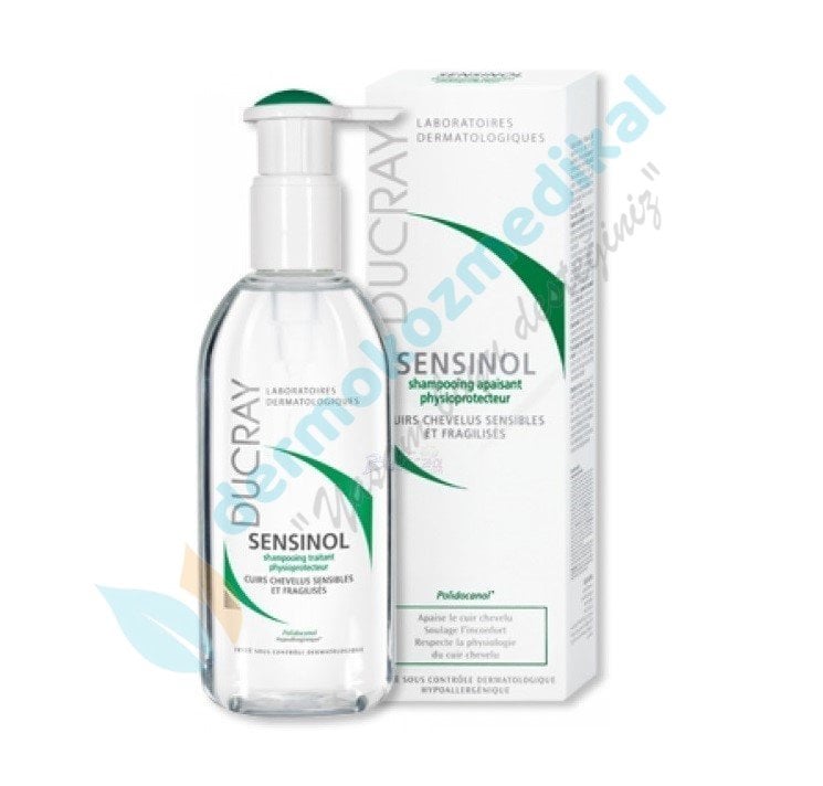 Ducray Sensinol Şampuan 200 ml ( Saç Derisinde Kaşıntı , Batma ve Yanmaya karşı Bakım Şampuanı )