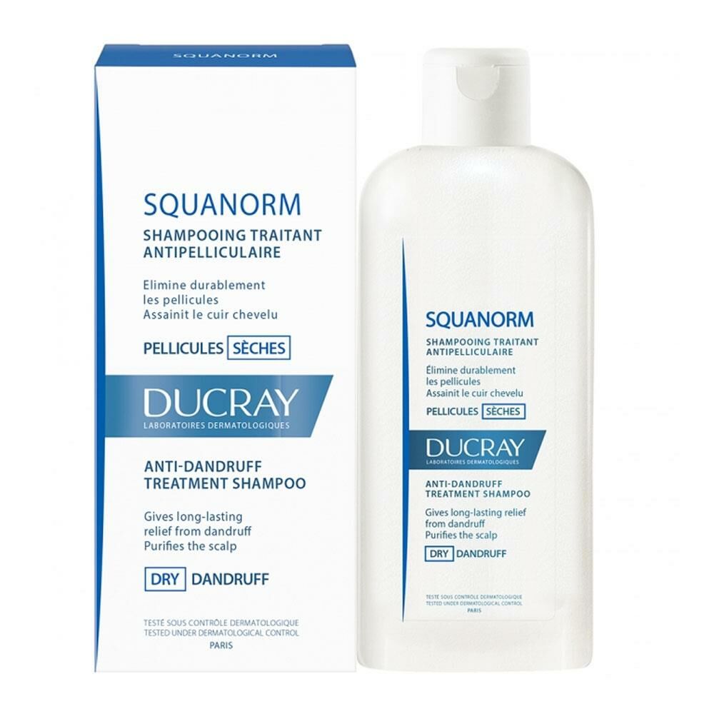 Ducray Squanorm Sec Saç Şampuanı 200 ml ( Kuru Kepek için Bakım Şampuanı )