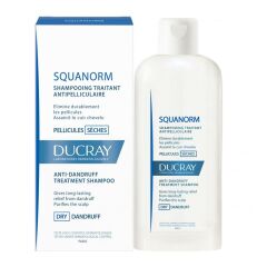 Ducray Squanorm Sec Saç Şampuanı 200 ml ( Kuru Kepek için Bakım Şampuanı )