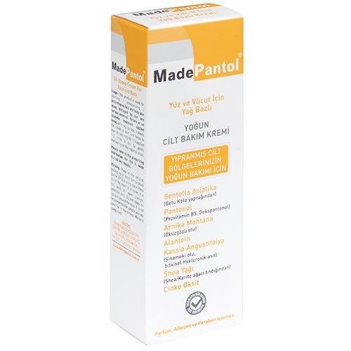 MadePantol Yağ Bazlı Yoğun Cilt Bakım Kremi 50 ml