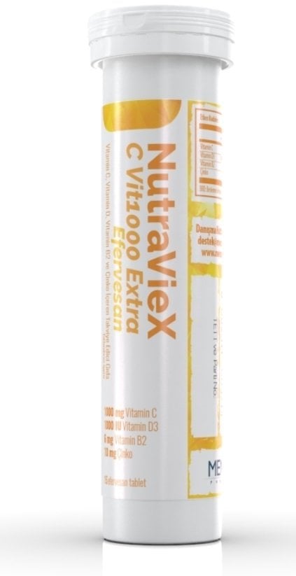 NutraVieX C VIT1000 Extra Efervesan 15 Tablet