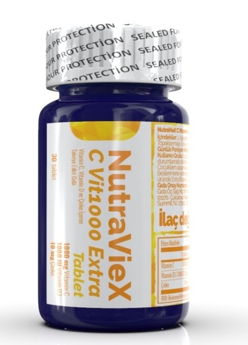NutraVieX C VIT1000 Extra 30 Tablet