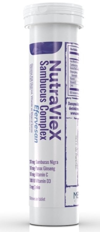 NutraVieX Sambucus Complex 10 Efervesan