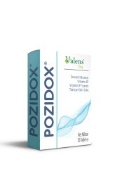 Valens POZİDOX B12 B6 ZENCEFİL EKSTRESİ İÇEREN TAKVİYE EDİCİ GIDA 20 TABLET