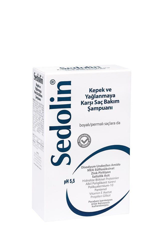 Sedolin Kepek ve Yağlanmaya Karşı Saç Bakım Şampuanı 300ml