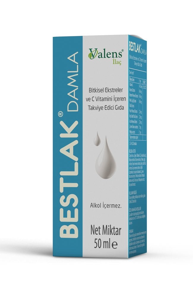 Valens Bestlak Bitkisel Ekstreler İçeren Takviye Edici Gıda 50 ml