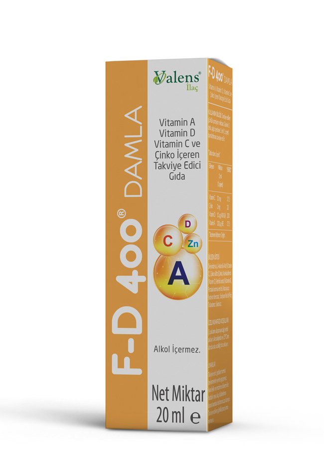 Valens F-D 400 Damla 20 ml