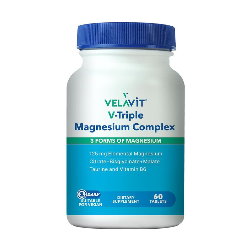 Velavit V Trıple Magnesıum Complex 60 Kapsül