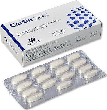 Cartia 200 mg 30 Tablet