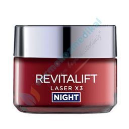 Loreal Paris Revitalift Lazer X3 Yoğun Yaşlanma Karşıtı Kremi Gece 50ml