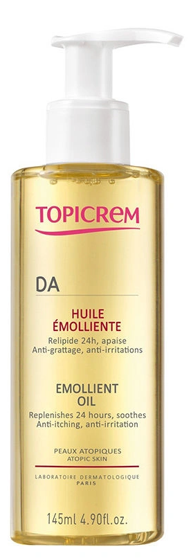 Topicrem AD Emollient Oil 145 ML Cilt Bakım Yağı