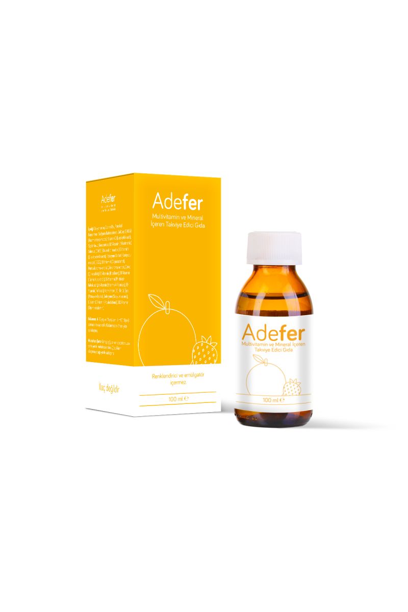 Adefer Bal & Multivitamin Şurup 100ml