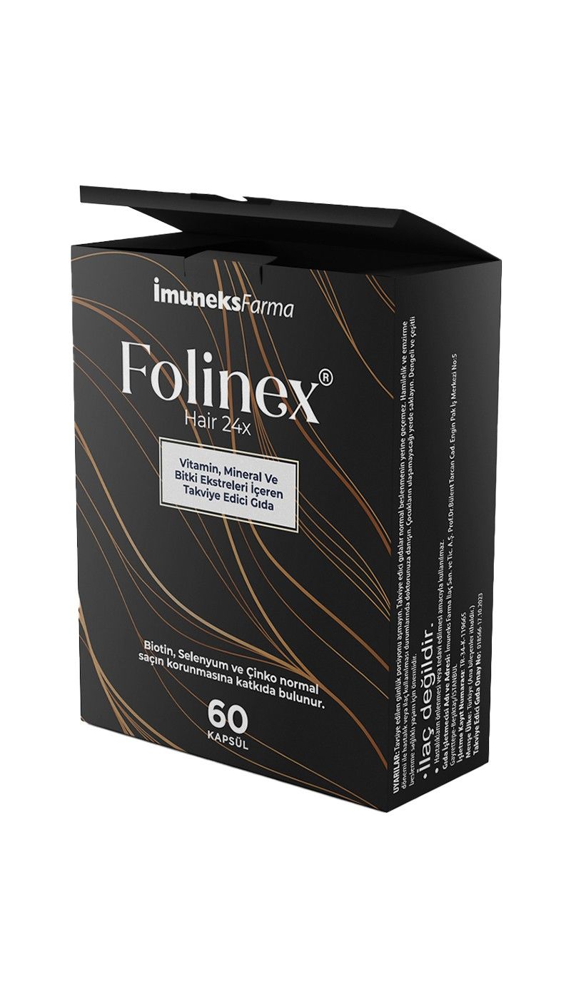 Imuneks Farma Folinex HAIR 24X 60 Kapsül